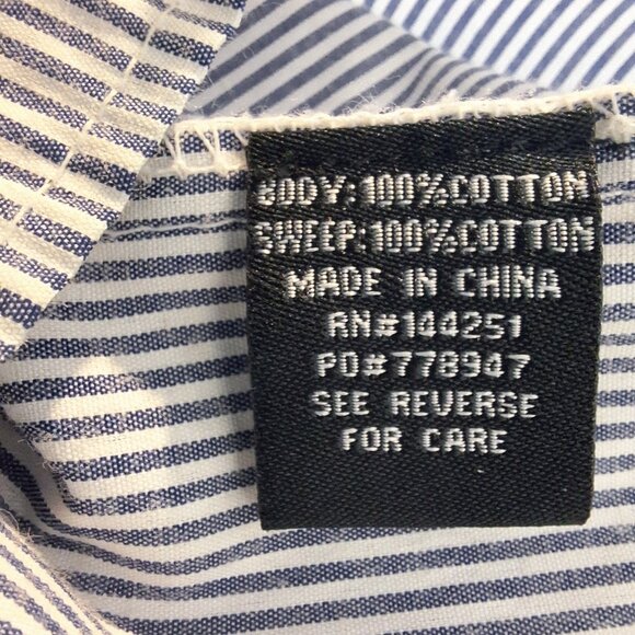 Moon & Madison Anthropologie Women’s L ¾ Sleeve Gray Sweater w/ Striped Sweep - Picture 5 of 5